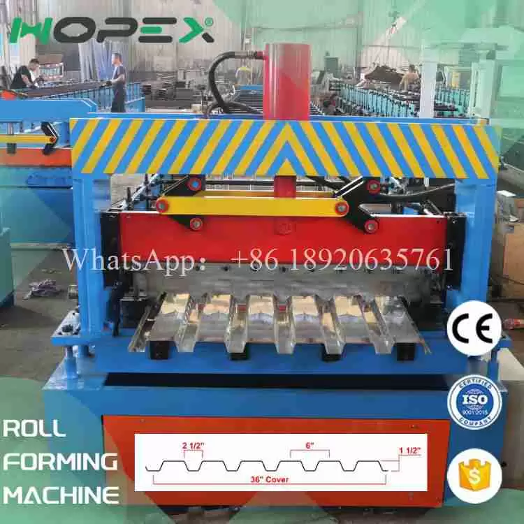 Type B Floor Decking Roll Forming Machine