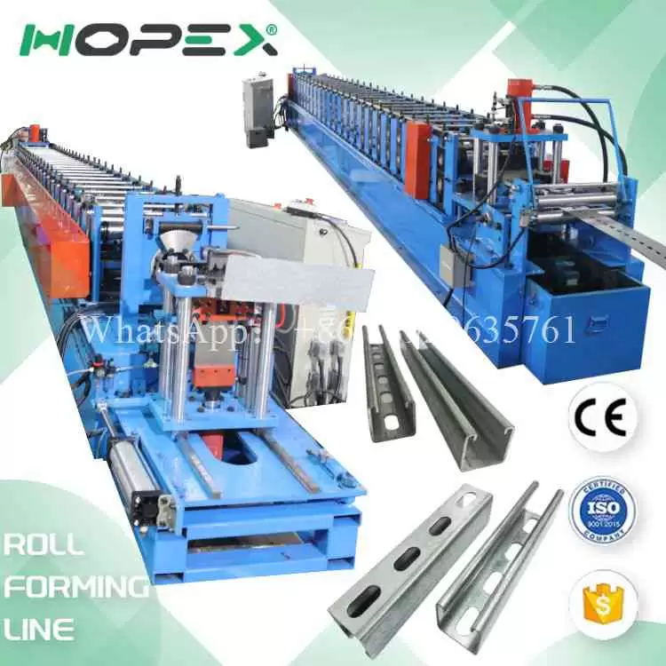 PV Mounting System Solar Channel Roll Forming Machine