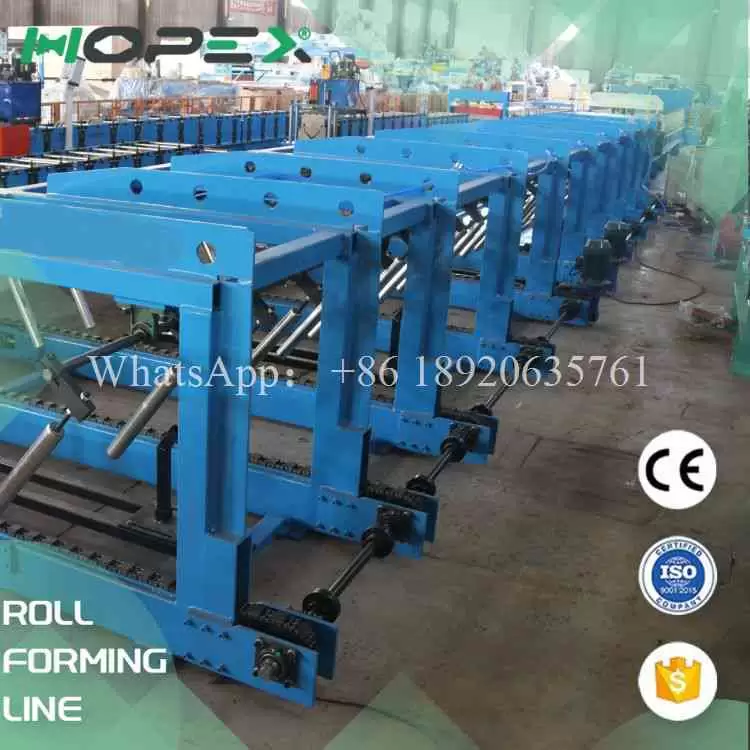 Trapezoidal Metal Roofing Roll Forming Machine Line