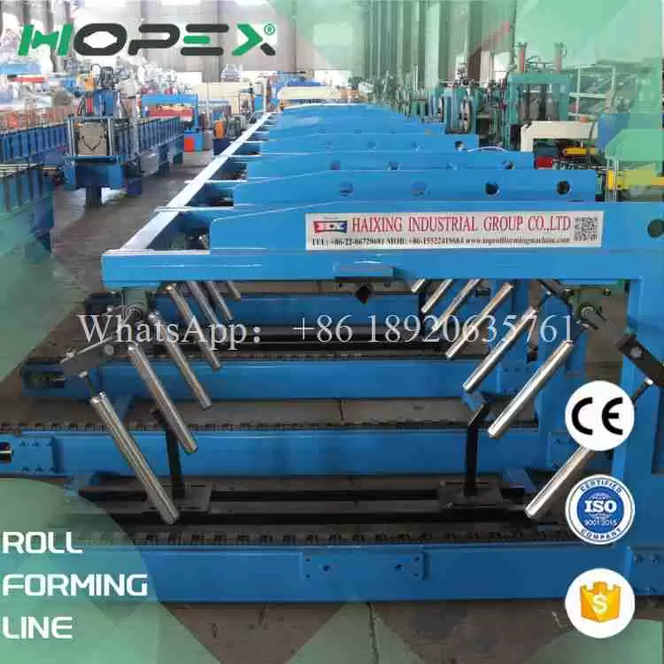Trapezoidal Metal Roof Roll Forming Machine Production Line