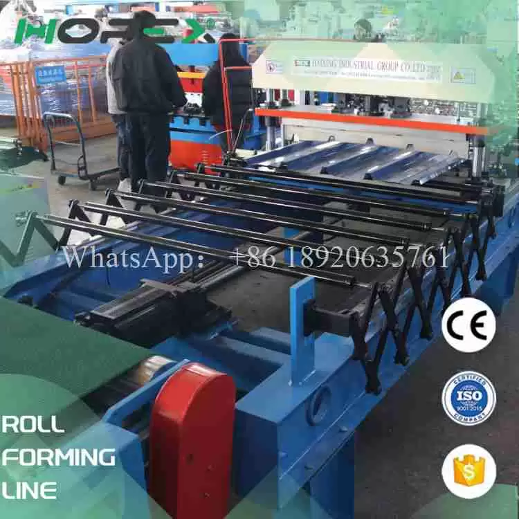 Trapezoidal Metal Roof Roll Forming Machine Production Line