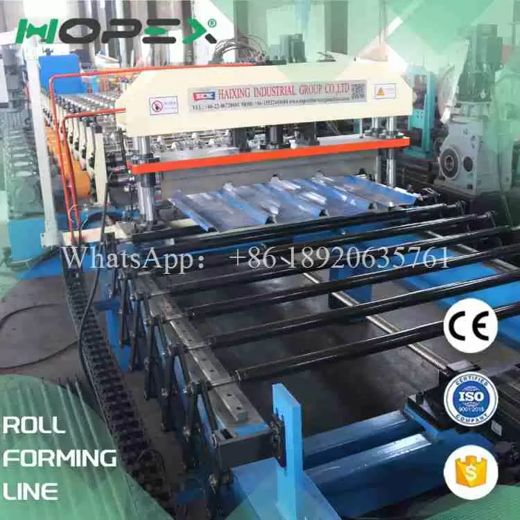 Metal Trapezoidal Machine Roll Forming Line