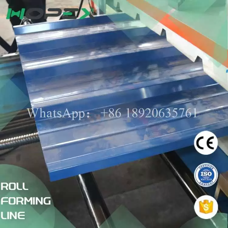 Trapezoidal Metal Roof Roll Forming Machine Line