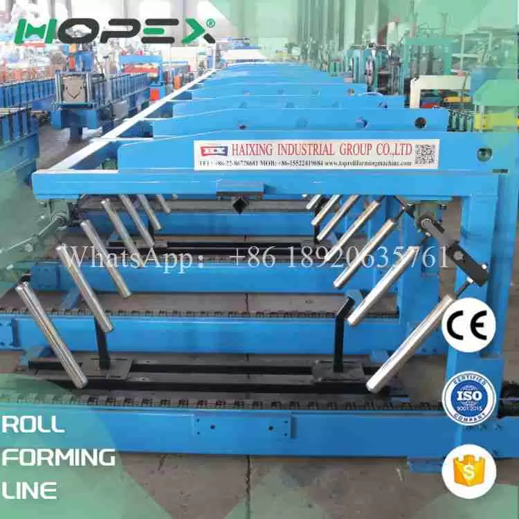 Trapezoidal Metal Roof Roll Forming Machine Line