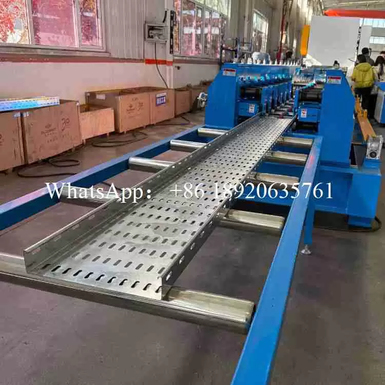 Customizable Trough Cable Tray Roll Forming Machine Line