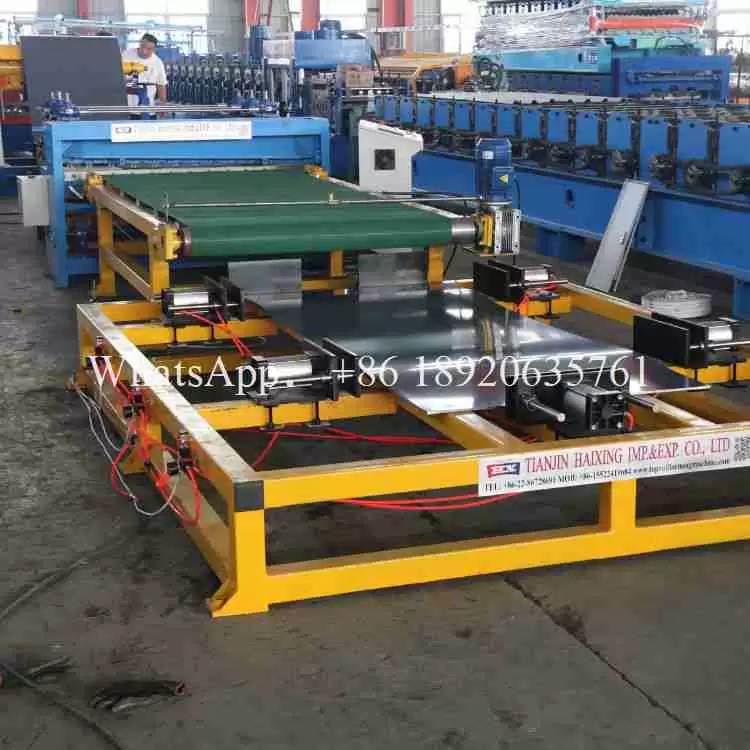 Leveling Metal Cut to Length Machine Line