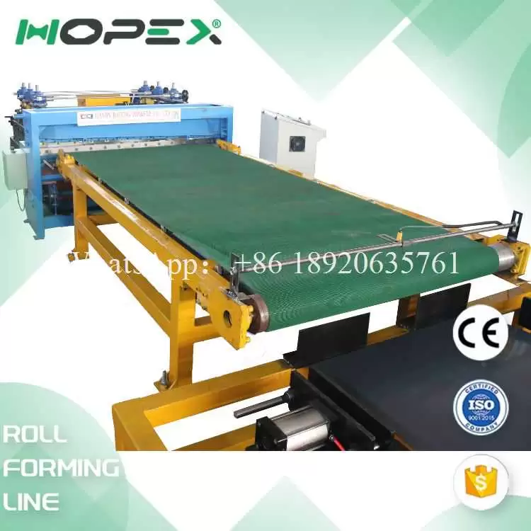 Leveling Metal Cut to Length Machine Line