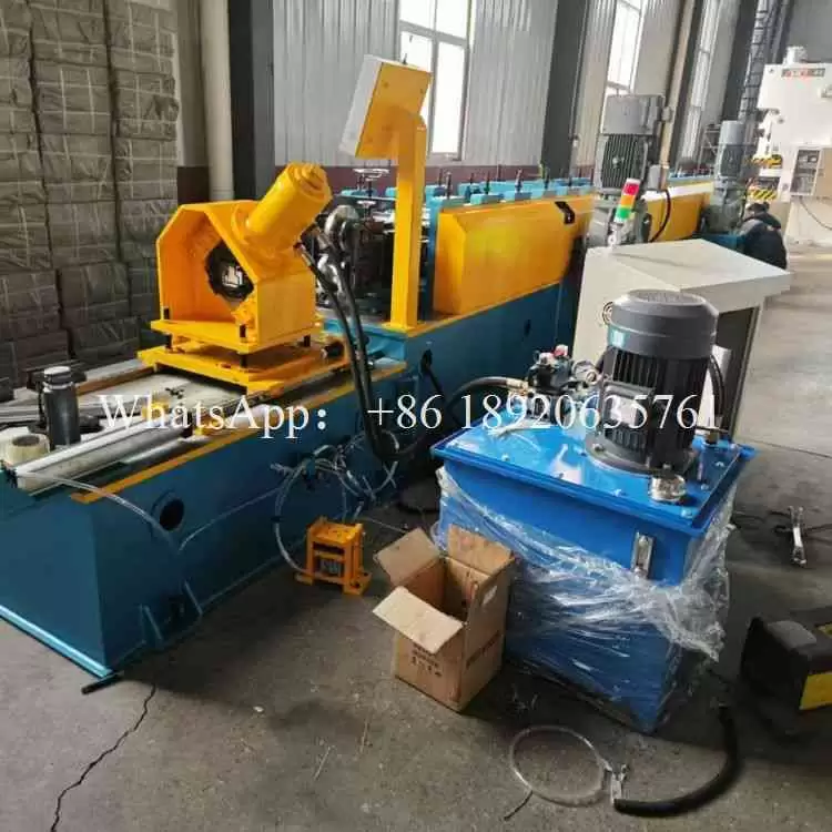 Rack Roll Forming Machine Production Line for Making Metal Shelf Upright