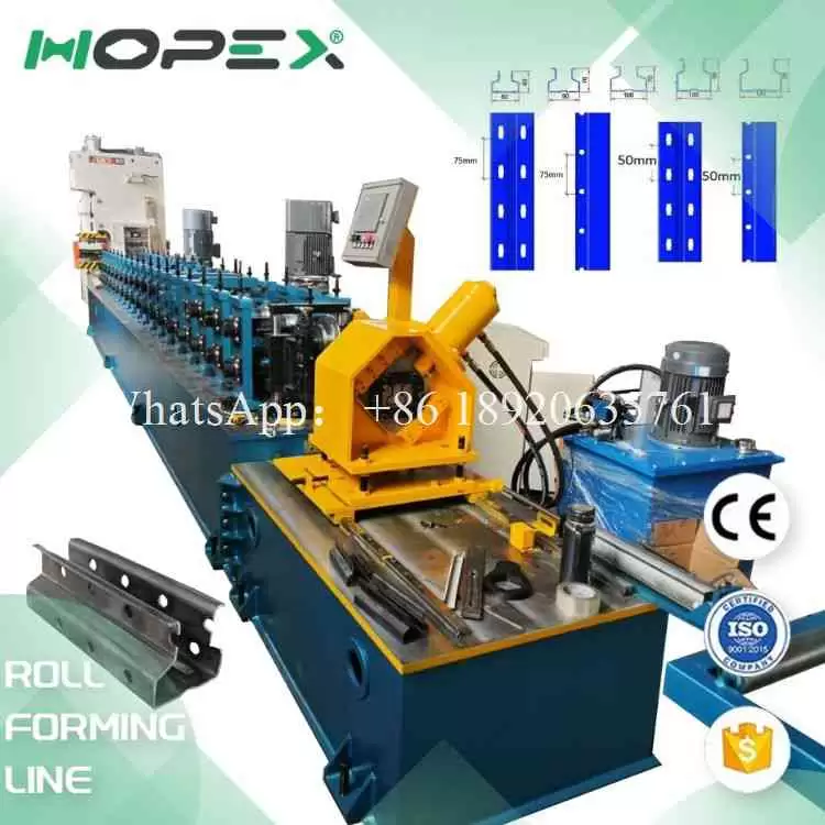 Rack Roll Forming Machine Production Line for Making Metal Shelf Upright
