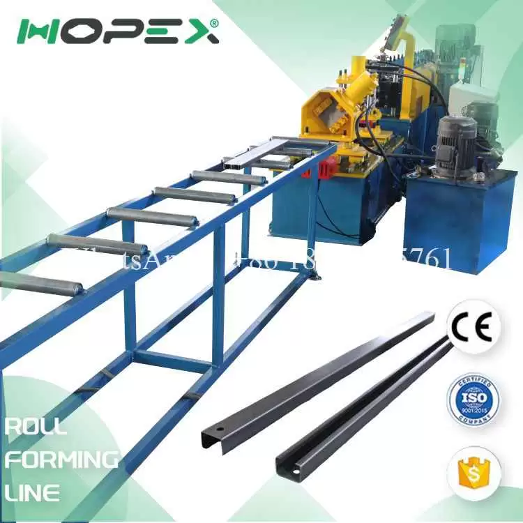 Storage Rack Roll Forming Making Machinery for Storage Rack Bracing