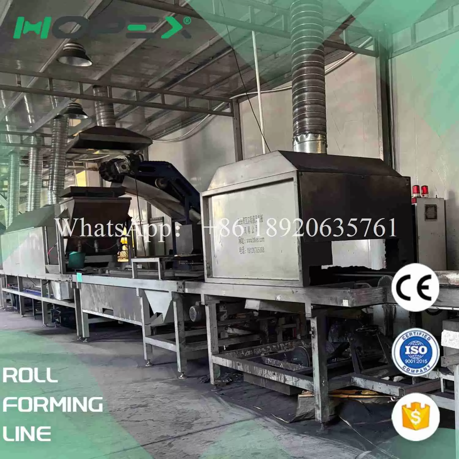 Color Stone Roof Sheet Stone Coated Machine Production Line