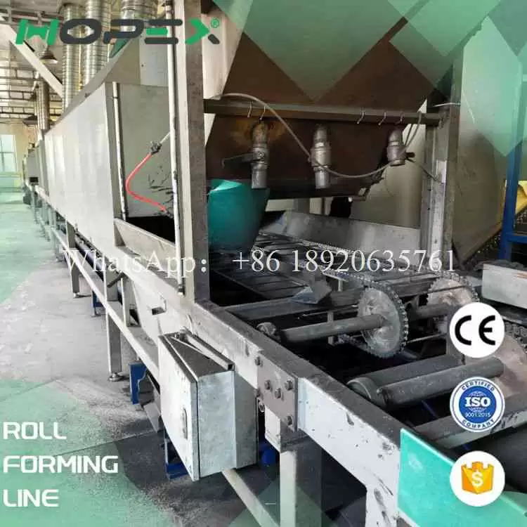 Color Stone Coated Roof Production Line
